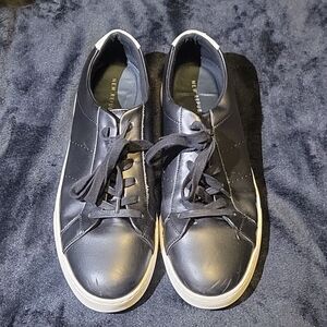 New Republic black leather sneakers size 11